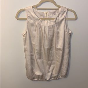 Pleated Sleeveless Top